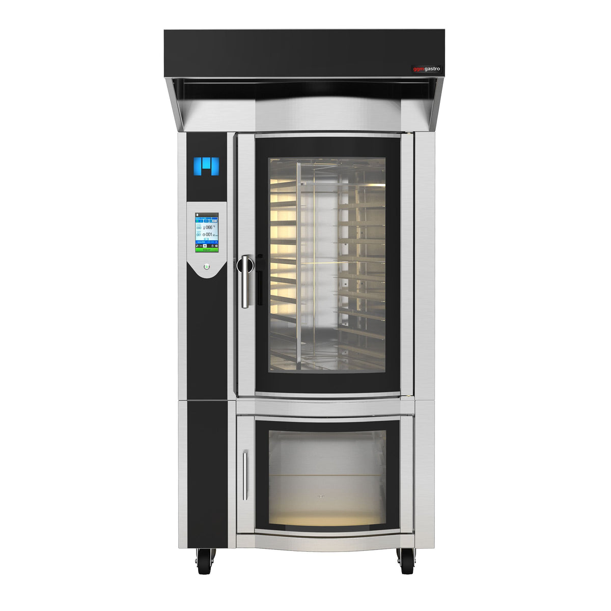 Commercial Rotary Bakery Convection Oven with Prover 1000x1300x2220mm