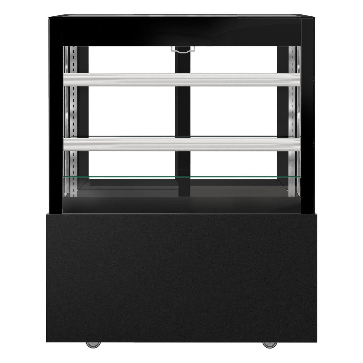 Refrigerated Pastry Display Case Double Glazing 435L Matt Black KTVOG107SM