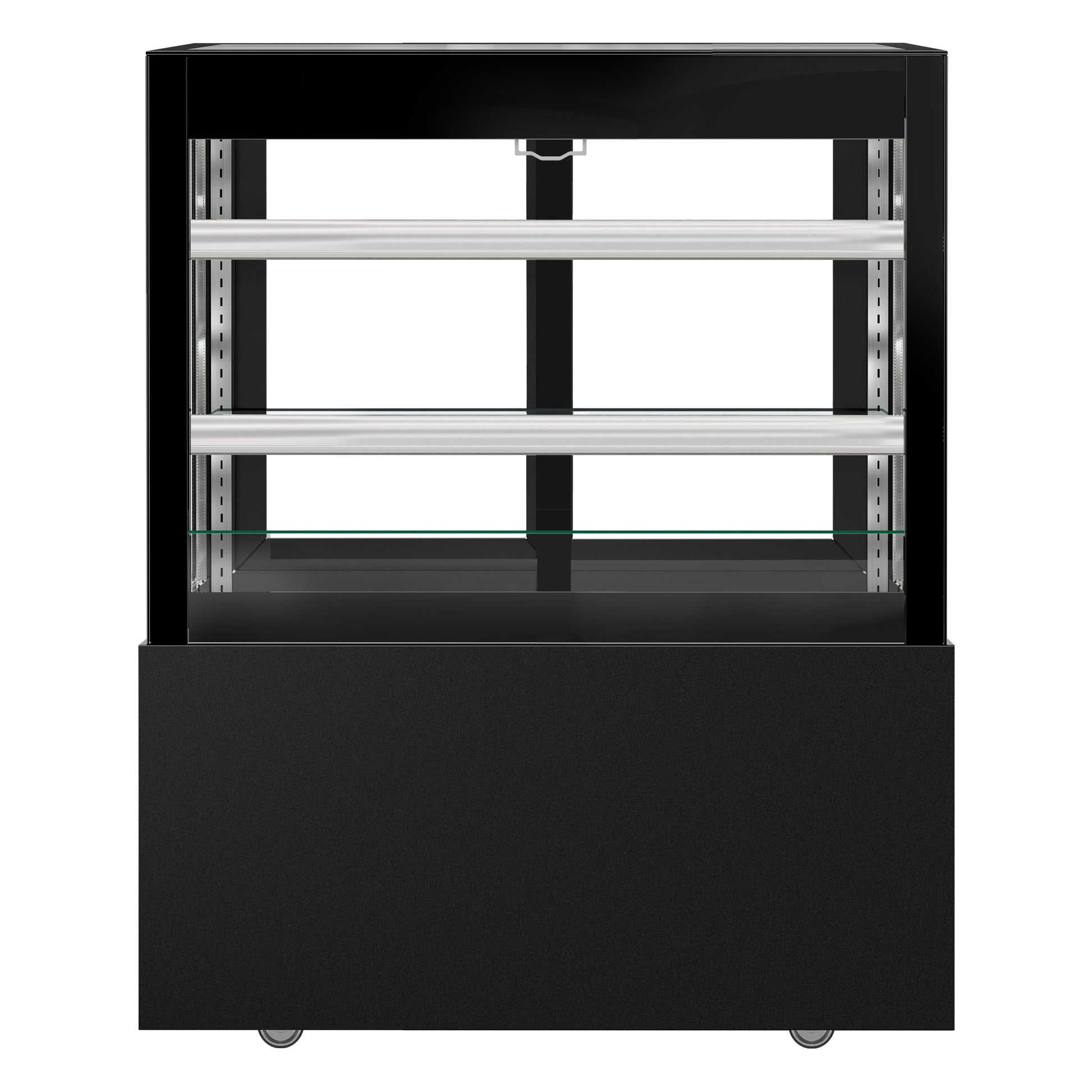 Refrigerated Pastry Display Case Double Glazing 435L Matt Black KTVOG107SM