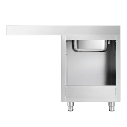 Commercial Dishwasher Sink with Cupboard 1200x700x970mm