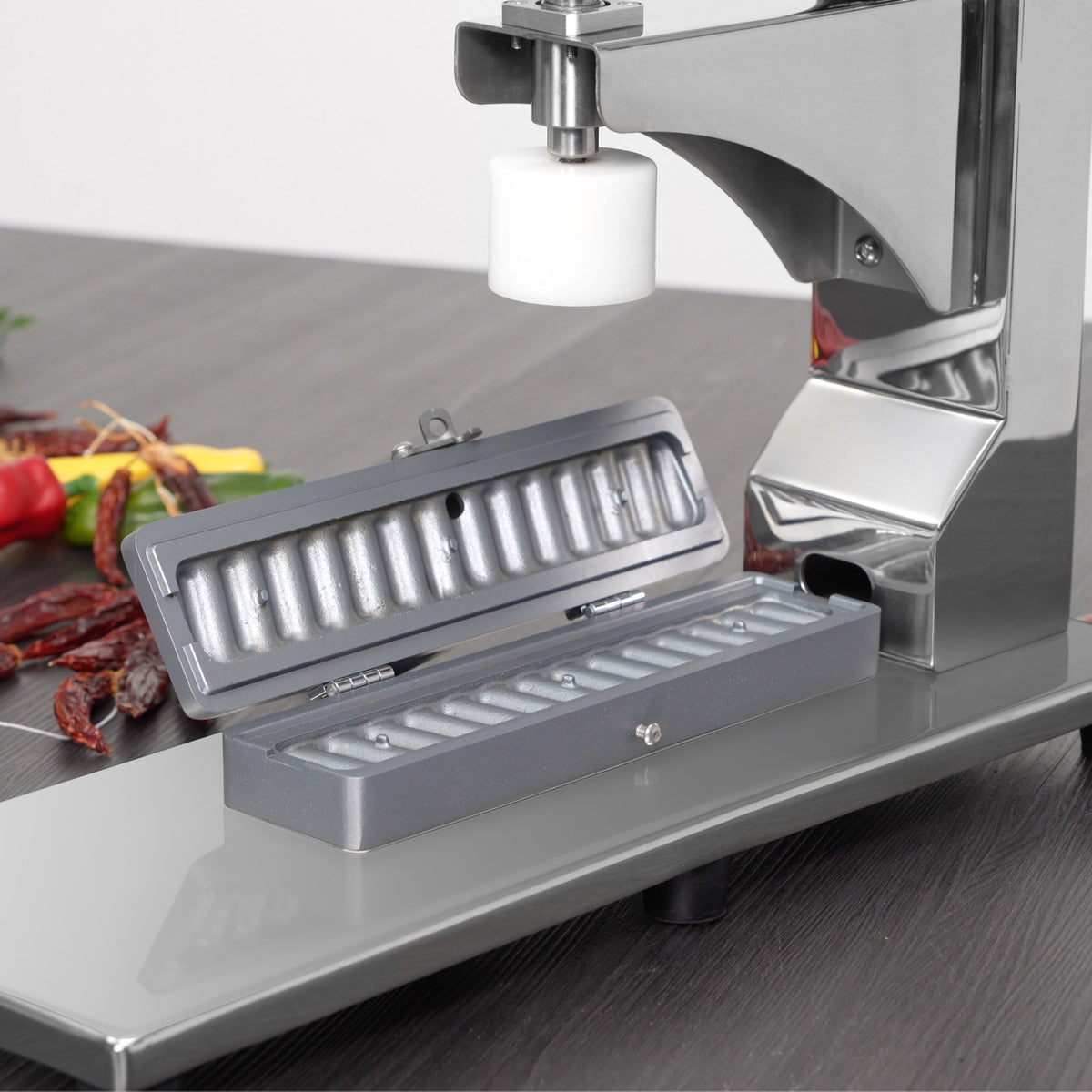 Manual Kebab Skewer Press 80-150g AKP150