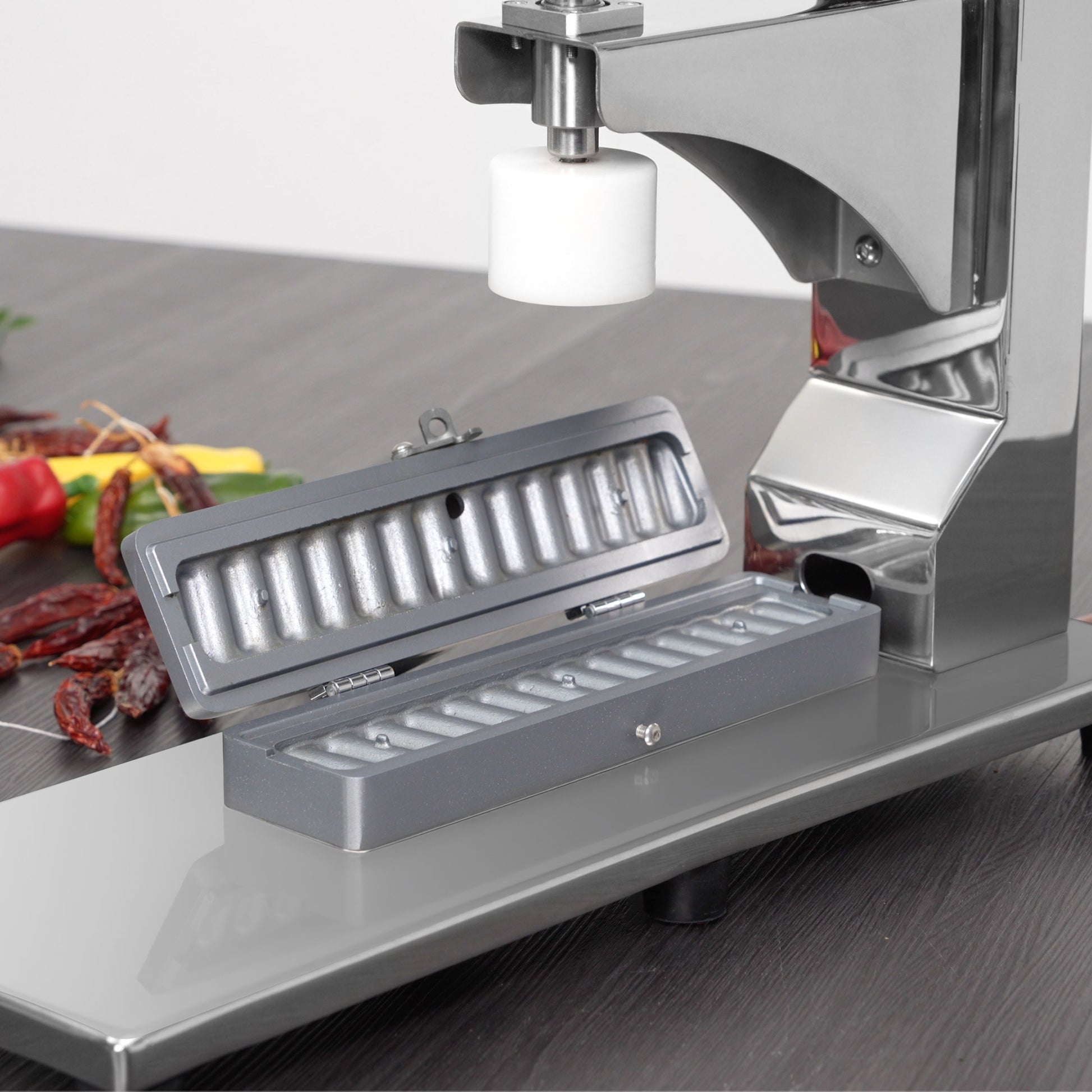 Manual Kebab Skewer Press 80-150g AKP150