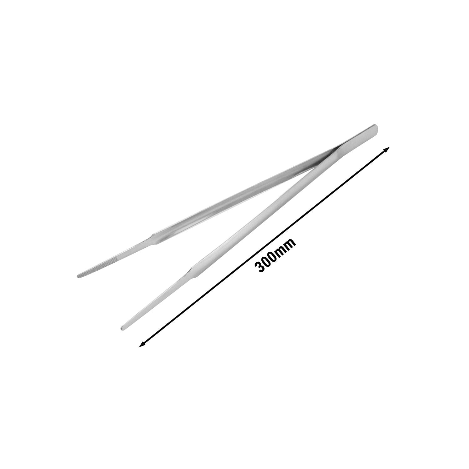 Fish Tongs 315mm Stainless Steel FPW30