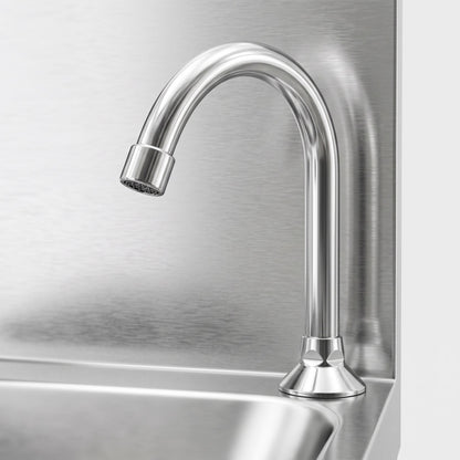 Knee-Operated Hand Wash Sink 400x350x570mm