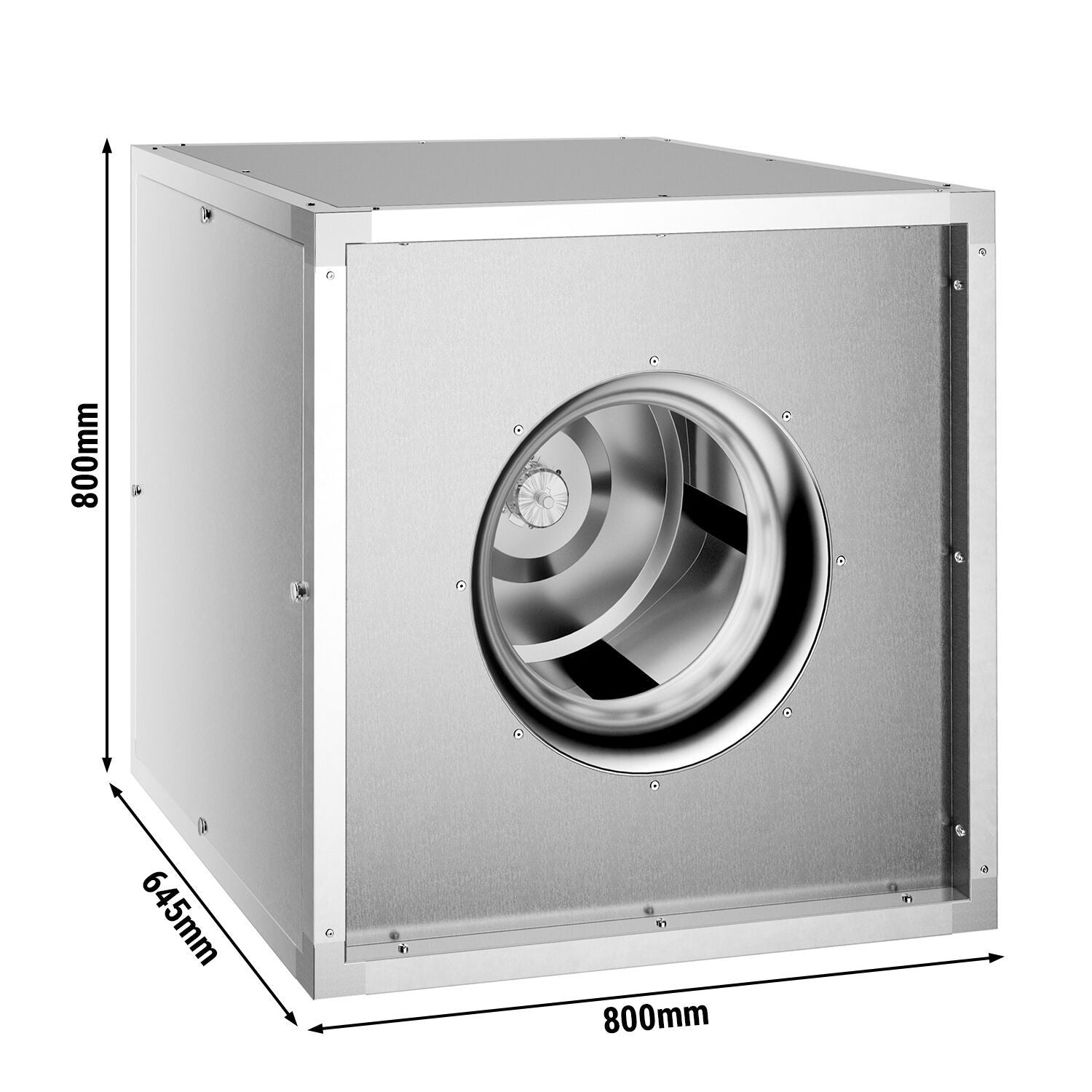 Ventilation Airbox Fan 10000m³/h 800mm AC1000PROB