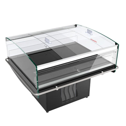 Refrigerated Display Island 1310L 750W Black KTHA1013