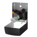 Duplex Paper Roll Dispenser Stainless Steel Black