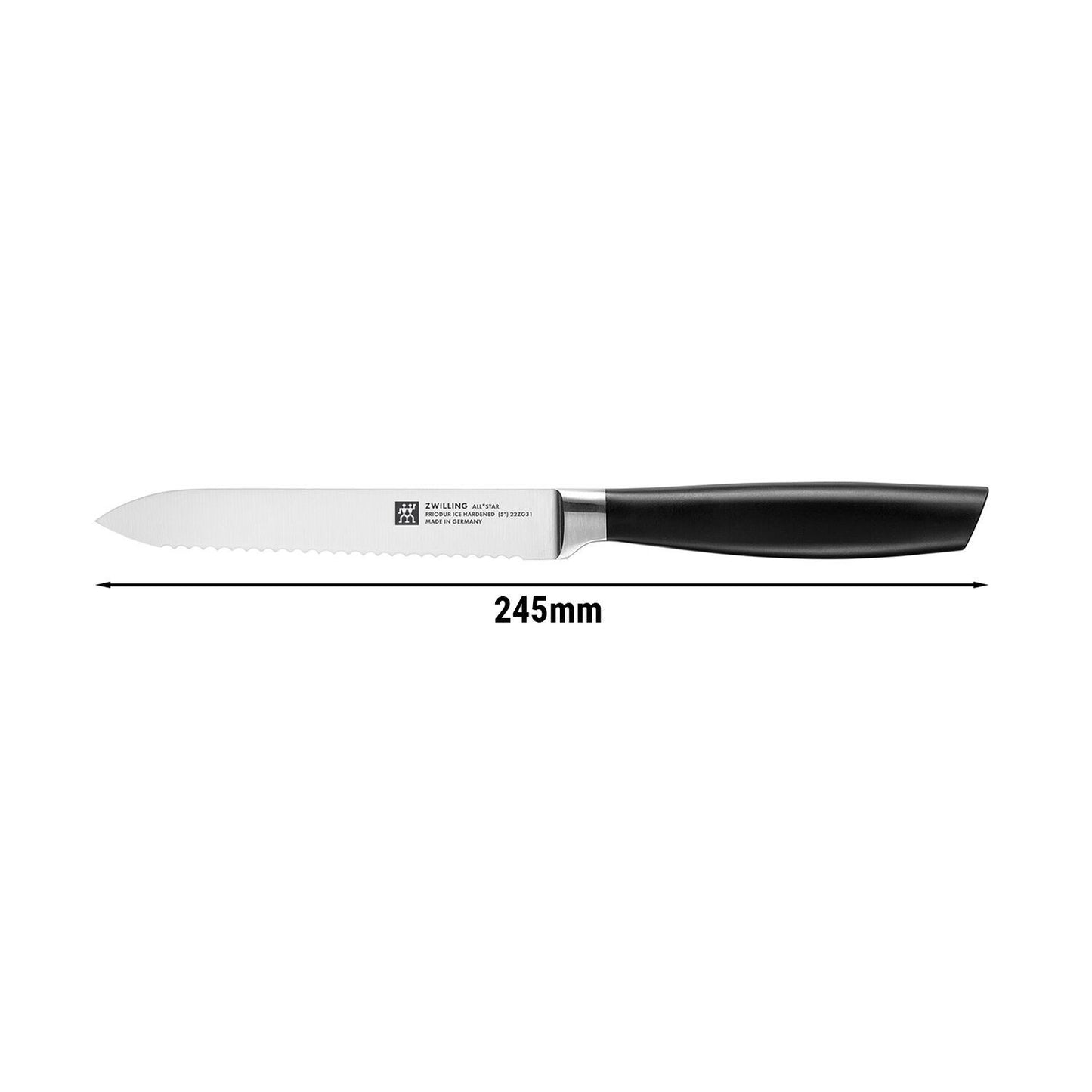 Utility Knife 130mm Blade Silver Plastic Handle