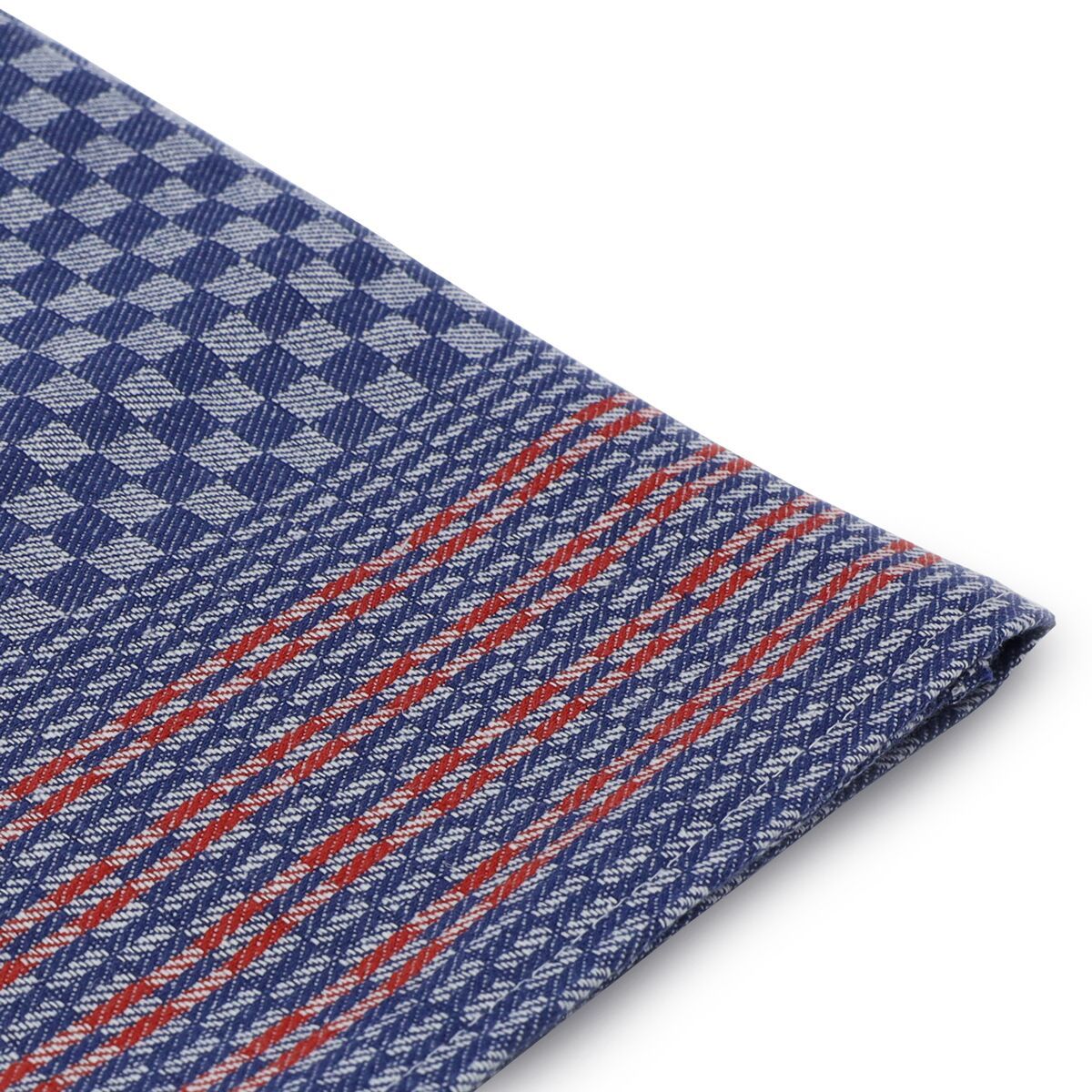 Half-Linen Kitchen Towels 150 Pack Blue Check GTLH1551BK