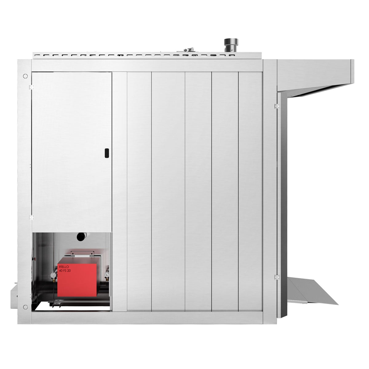 Commercial Rotary Bakery Convection Oven 1750x2800x2400mm