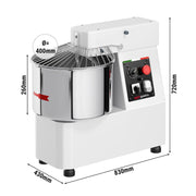 Commercial Spiral Bakery Dough Mixer 33L 400V TMP33-FK-N