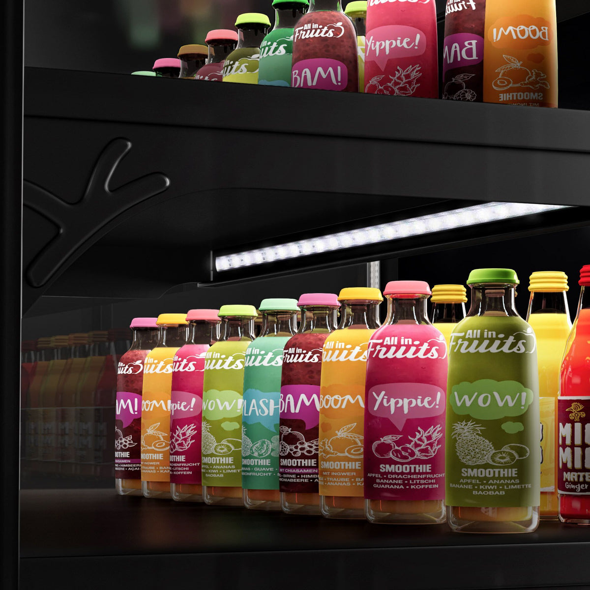 Commercial Refrigerated Multideck Display 1.43kW 230V WKBL128R