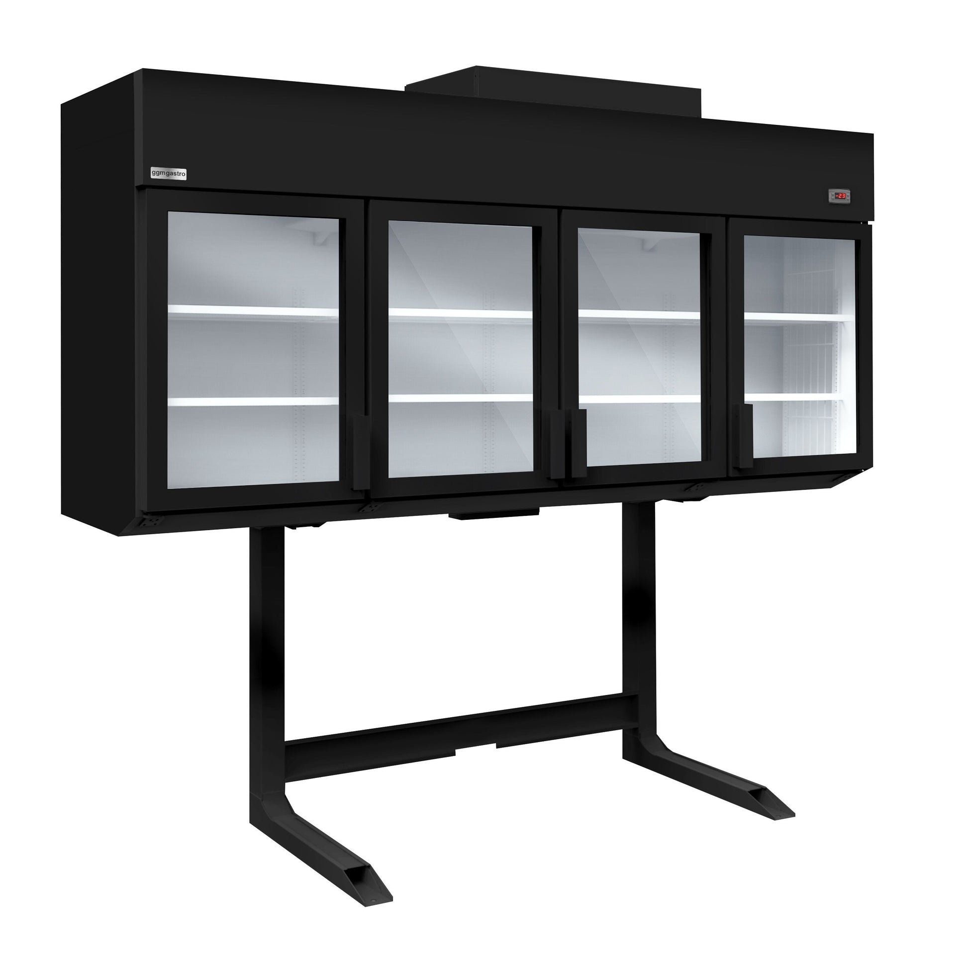Refrigerated Wall Display Freezer 2500mm 1244L 1.90kW Black WTRU25S#TKIU25S