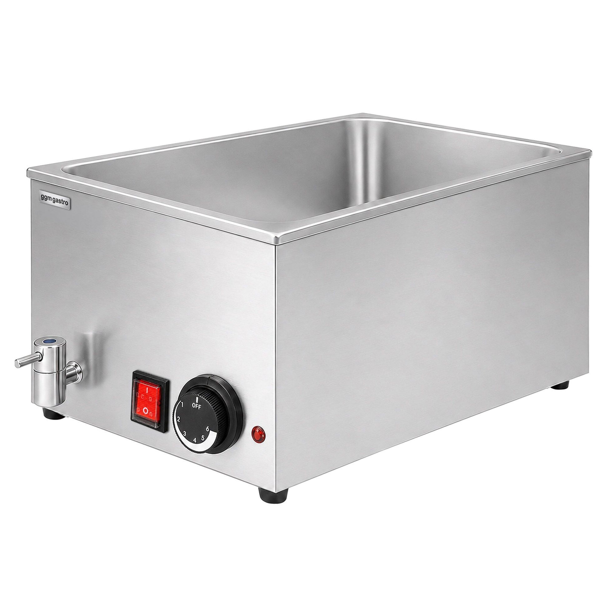 Electric Bain-Marie Stainless Steel GN 1/1 200mm 1.2kW BMH150