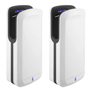 Sensor High Speed Hand Dryer Set of 2 White