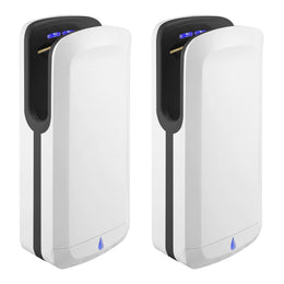 Sensor High Speed Hand Dryer Set of 2 White