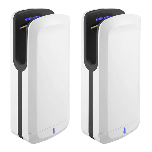 Sensor High Speed Hand Dryer Set of 2 White