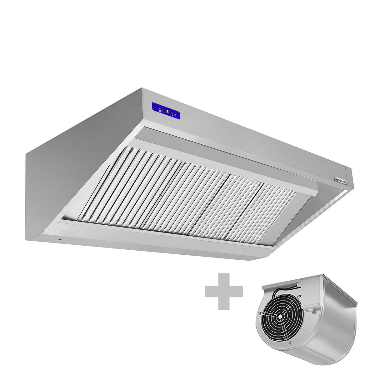 Commercial Wall Exhaust Hood 2000mm 2400m³/h