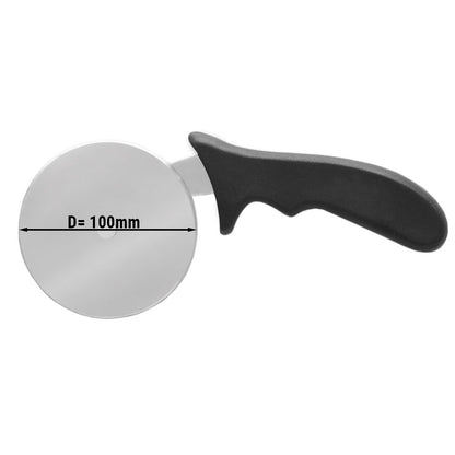 Premium Pizza Wheel Cutter 100mm Black