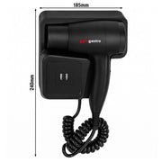 Wall Mounted Hair Dryer with USB Ports ABS HTWM