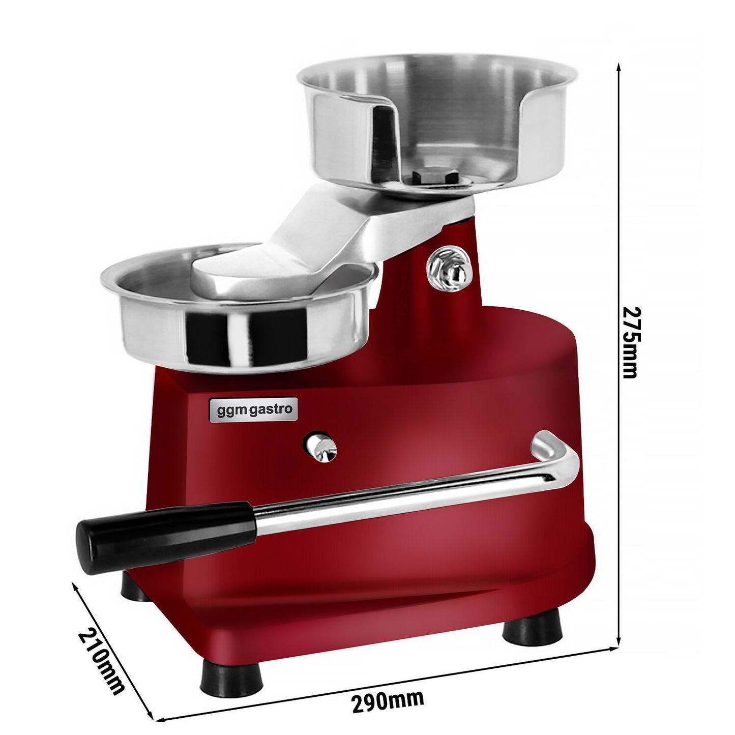 Manual Burger Press Stainless Steel HMH130R