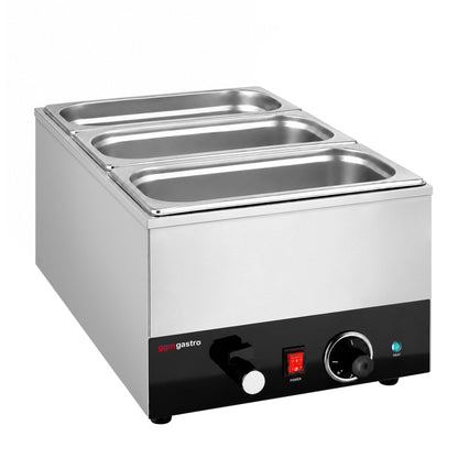Electric Bain-Marie Stainless Steel GN 1/1 150mm 1.2kW BMH230