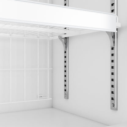 Supermarket Wall Freezer Display 2100mm 346L 820W Grey WTGIC3