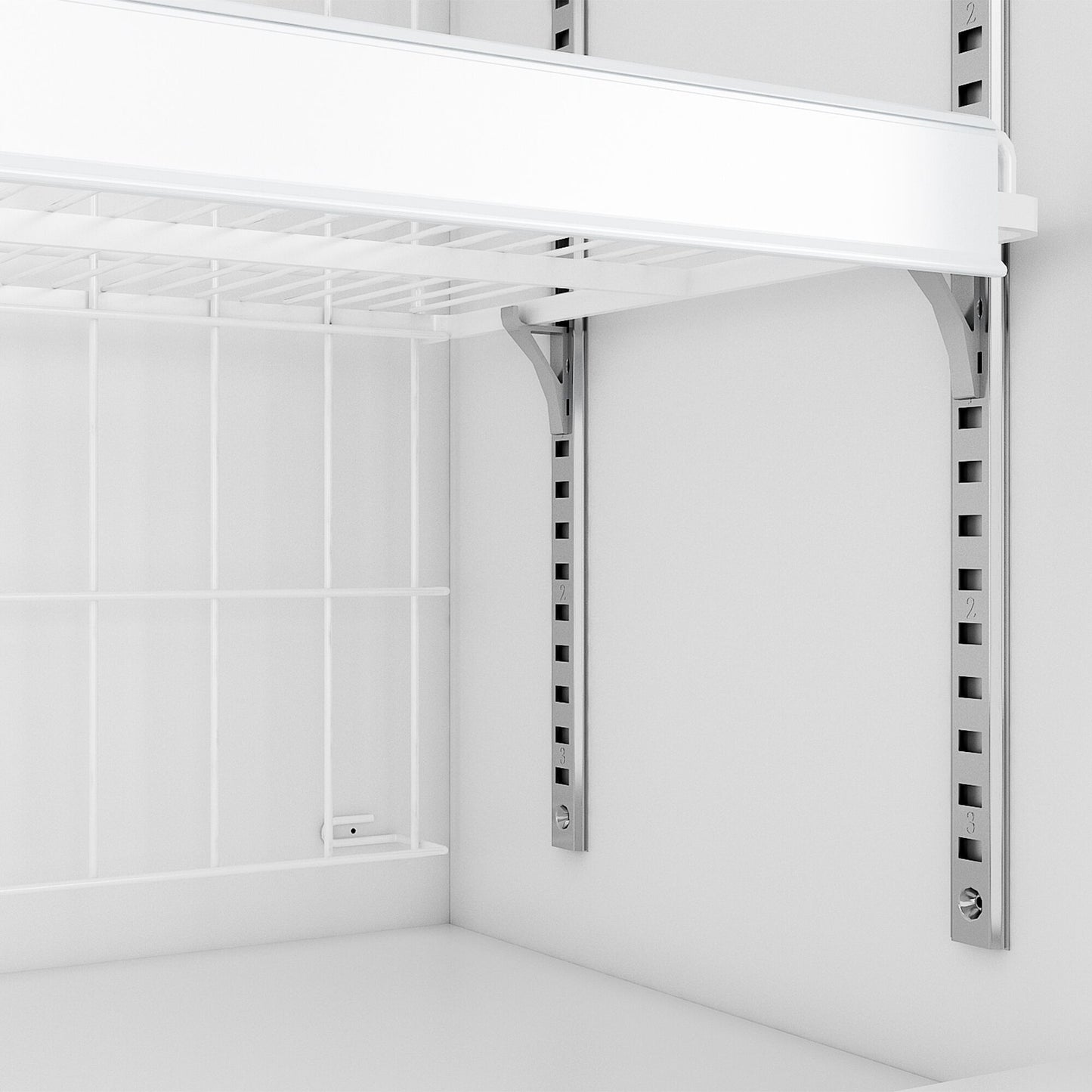 Supermarket Wall Freezer Display 1450mm 232L 650W Grey WTGIC2