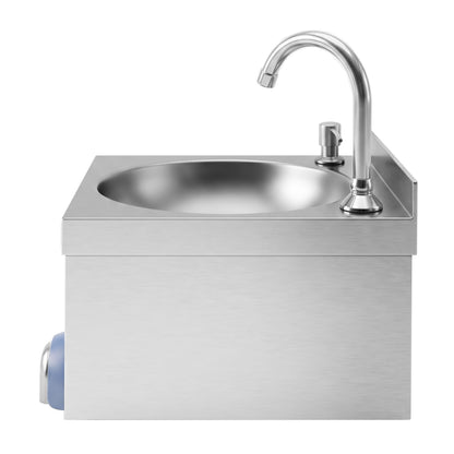 Knee-Operated Hand Wash Sink 400x400x250mm