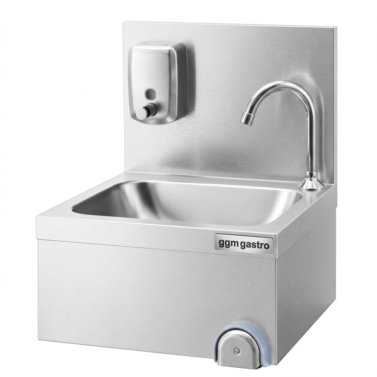 Commercial Knee-Operated Hand Wash Sink 400x350x500mm