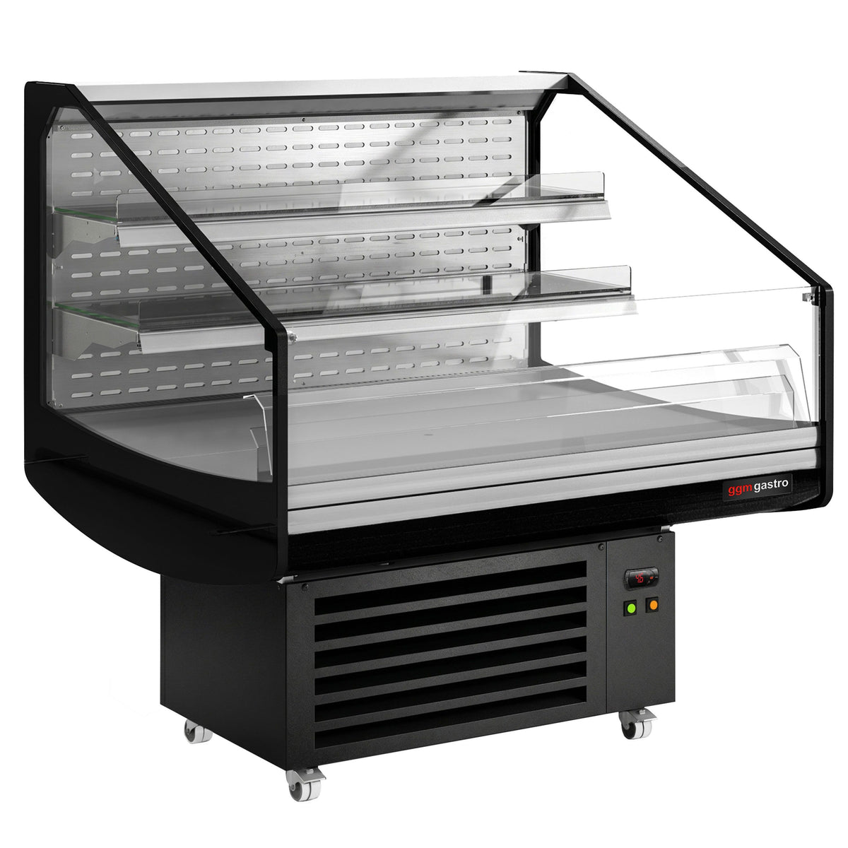 Refrigerated Display Island 1250mm 405L 1.40kW Black KTHDC121