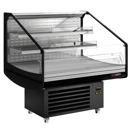 Refrigerated Display Island 1250mm 405L 1.40kW Black KTHDC121
