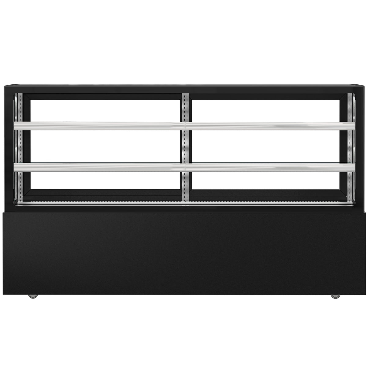 Refrigerated Pastry Display Case Double Glazing 890L Matt Black KTGSF207SM