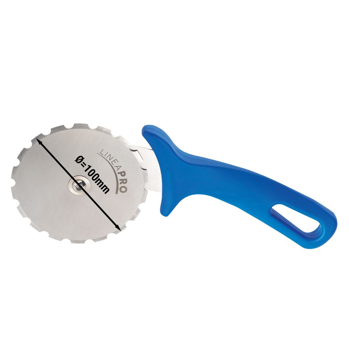 Premium Pizza Wheel Cutter 100mm Blue