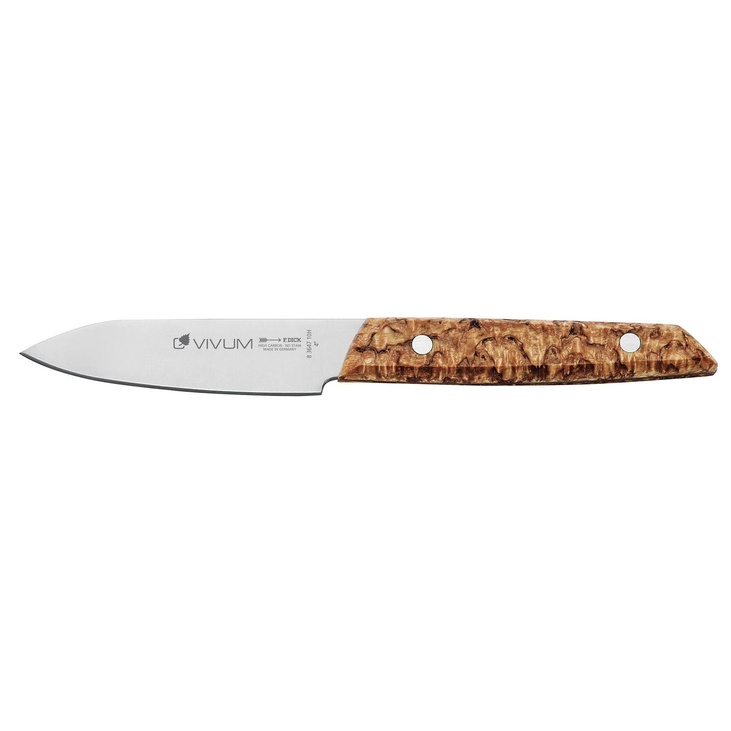 Office Knife 100mm Blade Birch Wood Handle
