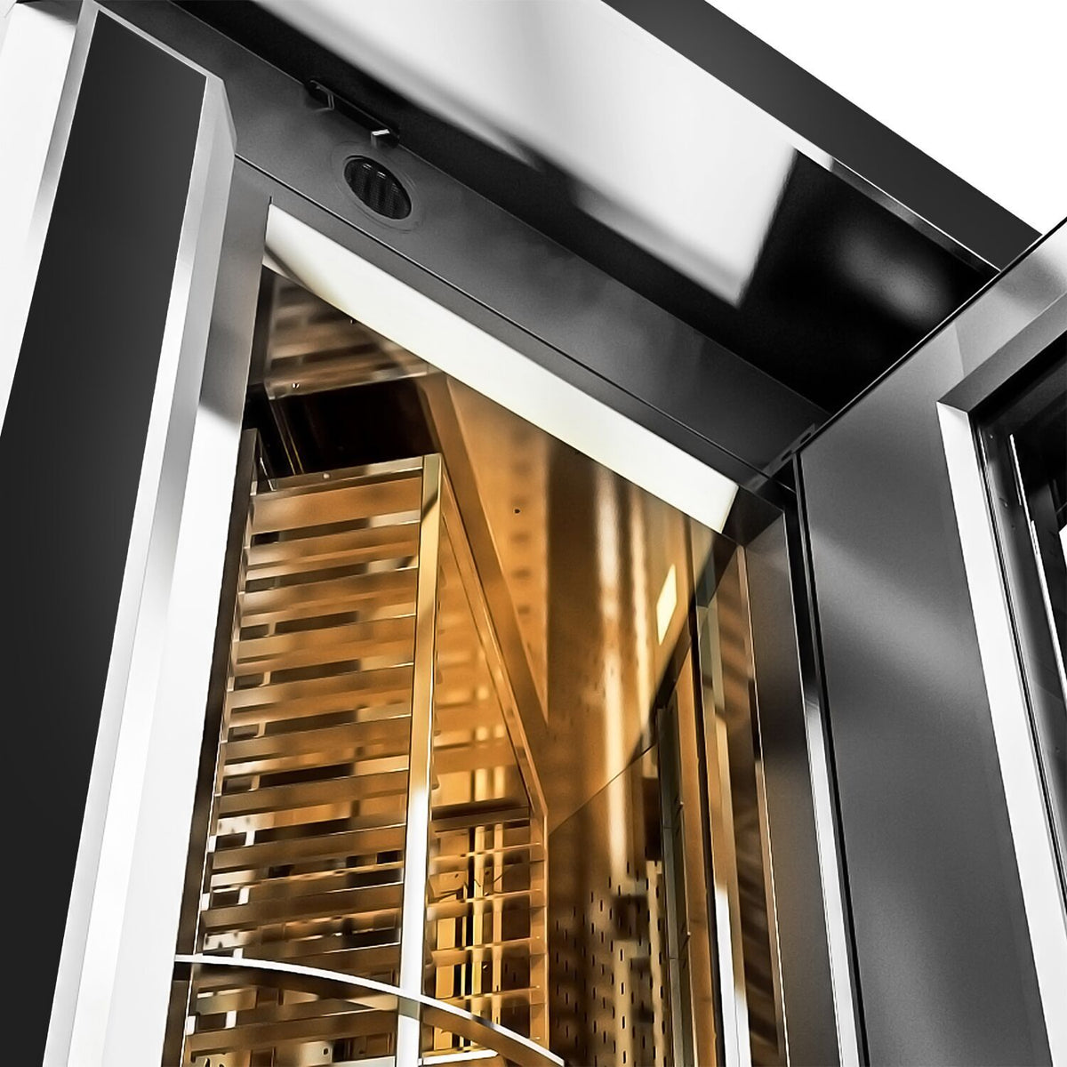 Commercial Rotary Bakery Convection Oven 1750x2800x2400mm