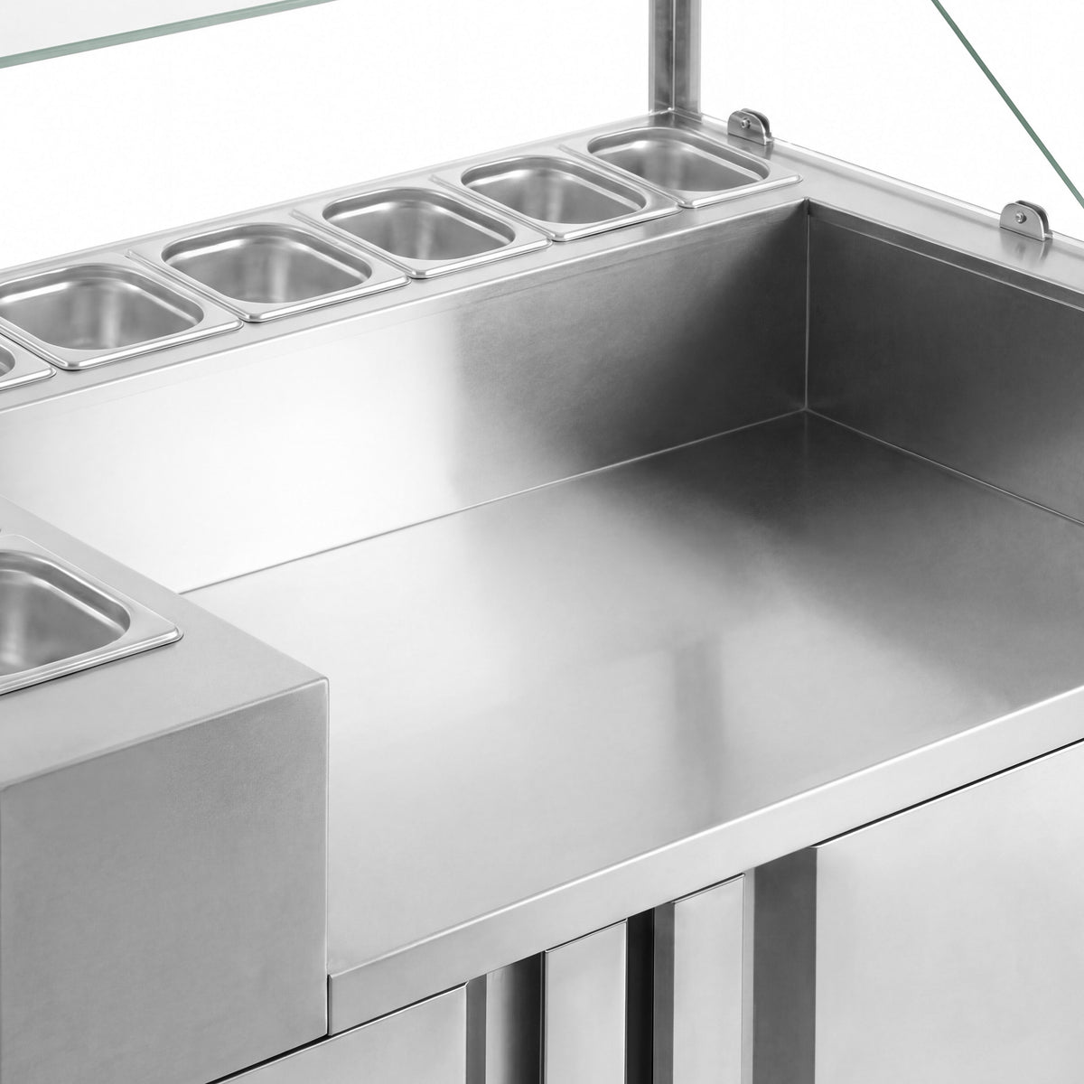 Refrigerated Preparation Table 1 Door 2 Drawers ZBF127DN#KGJ13#HMH130