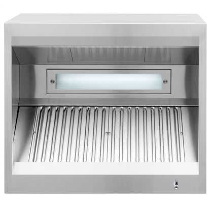 Commercial Induction Box Canopy Hood 1000mm