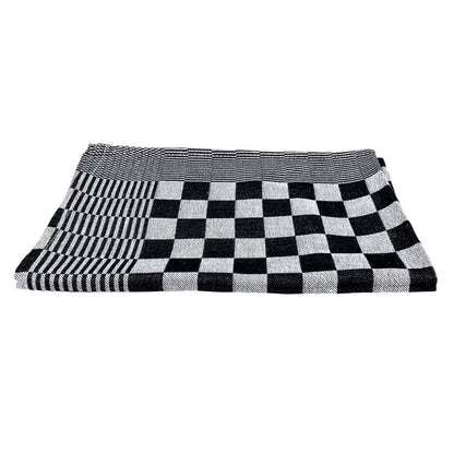 Cotton Kitchen Towel 180 Pack Black / White ATBH1866S