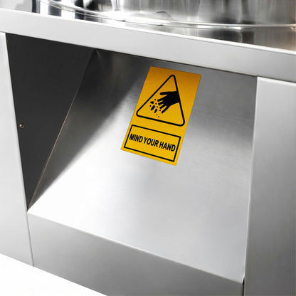 Poultry Plucker and Scalder Stainless Steel 60cm GRMWX60