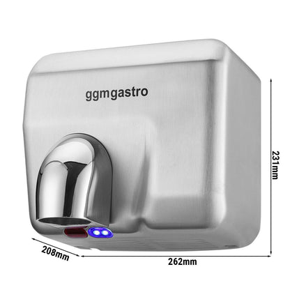 Sensor High Speed Hand Dryer Stainless Steel Matte