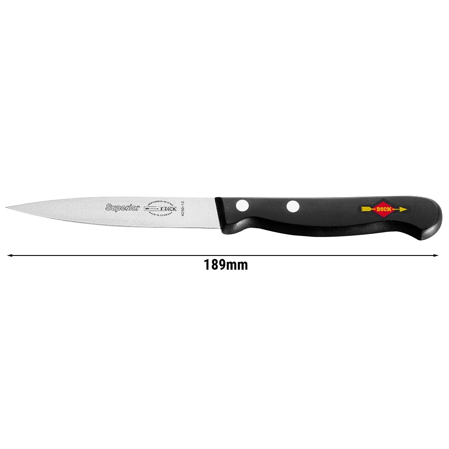 Superior Utility Knife 100mm Blade Black/Silver Handle