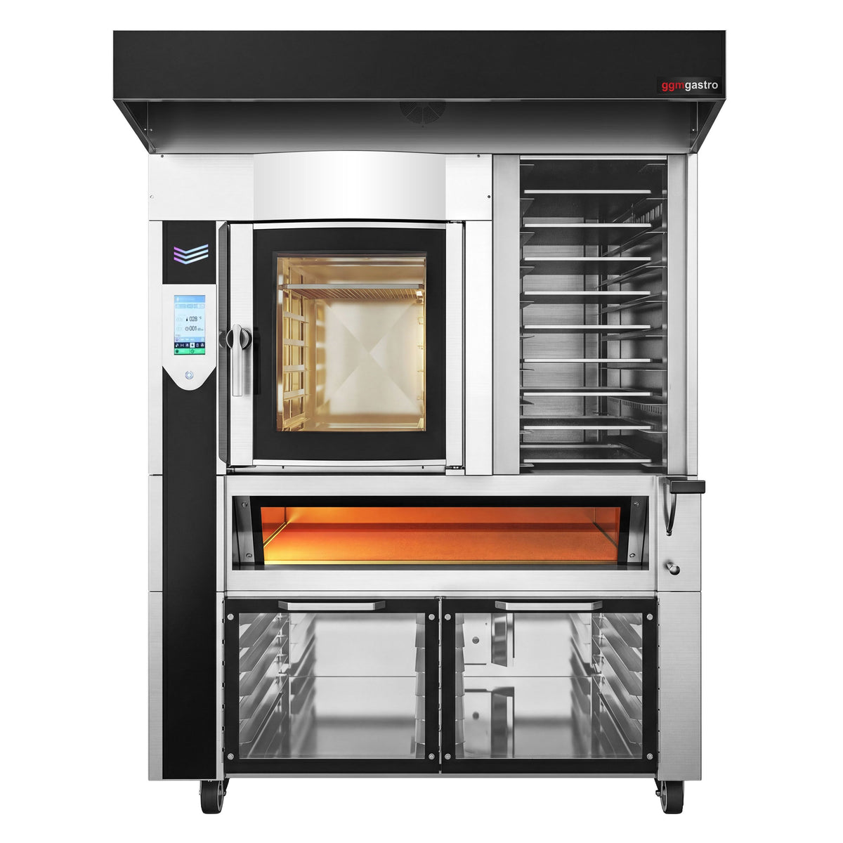 Commercial Bakery Electric Combi Oven 1600x1700x2350mm