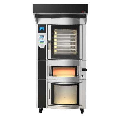 Commercial Rotary Bakery Convection Oven with Prover 996x1561x2240mm