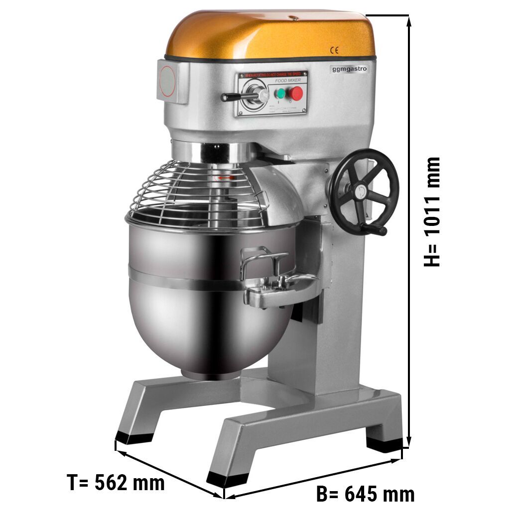 Commercial Planetary Floor Mixer 40L 1.31kW PLRM40H