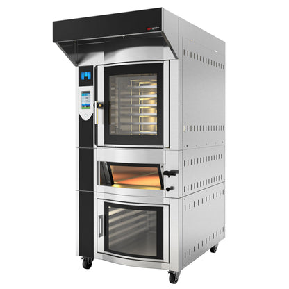 Commercial Rotary Bakery Convection Oven with Prover 996x1561x2240mm