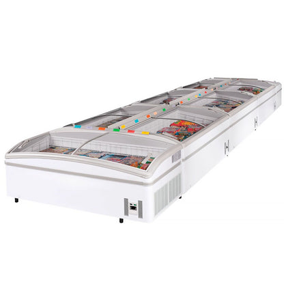 Refrigerated and Freezer Display Island 470L 660W TMI470-E