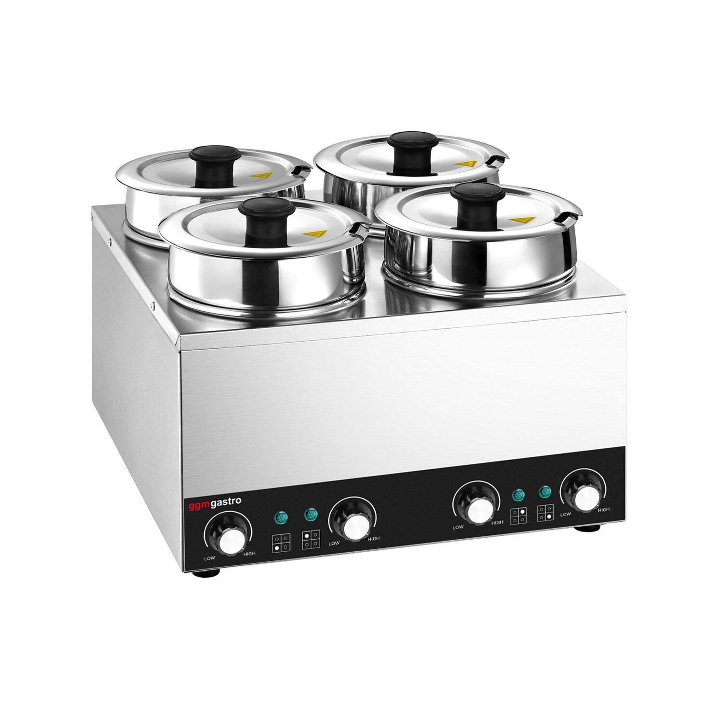 Electric Soup Station Bain-Marie Stainless Steel 14L 600W BHPV35-4