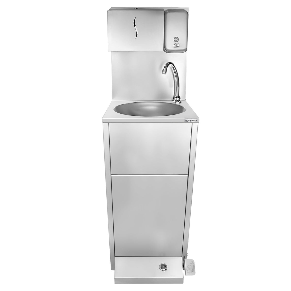 Commercial Foot-Operated Hand Wash Sink 400x427x1330mm