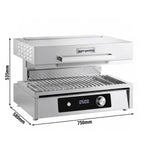 Commercial Electric Lift Salamander Grill 6.0kW 230V SMB75ES